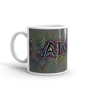 Alvaro Mug Dark Rainbow 10oz right view