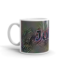 Load image into Gallery viewer, Juliet Mug Dark Rainbow 10oz right view