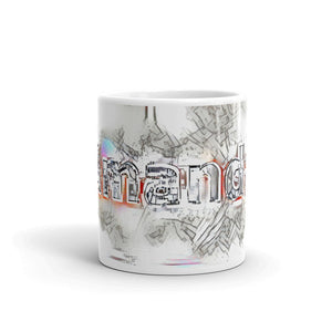 Amanda Mug Frozen City 10oz front view