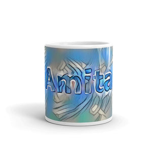 Amita Mug Liquescent Icecap 10oz front view