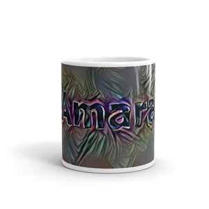 Amara Mug Dark Rainbow 10oz front view