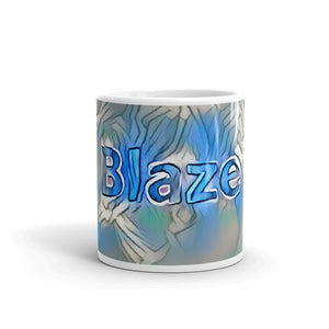 Blaze Mug Liquescent Icecap 10oz front view