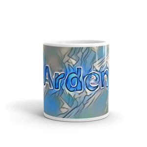 Arden Mug Liquescent Icecap 10oz front view