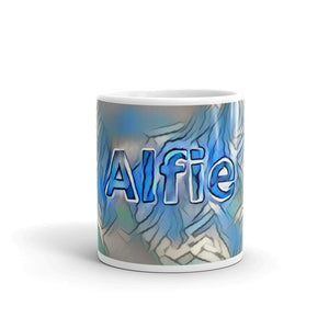 Alfie Mug Liquescent Icecap 10oz front view