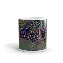 Load image into Gallery viewer, Alvin Mug Dark Rainbow 10oz front view