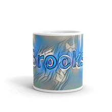 Load image into Gallery viewer, Brooks Mug Liquescent Icecap 10oz front view