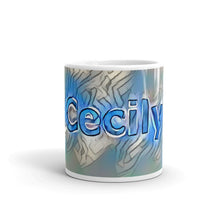 Load image into Gallery viewer, Cecily Mug Liquescent Icecap 10oz front view