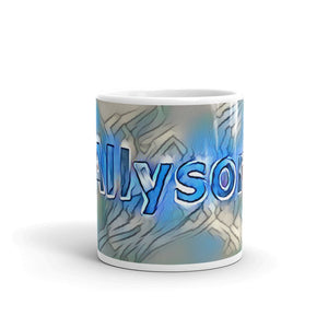 Allyson Mug Liquescent Icecap 10oz front view