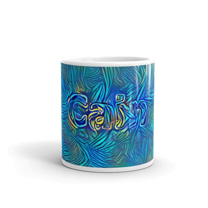 Cain Mug Night Surfing 10oz front view