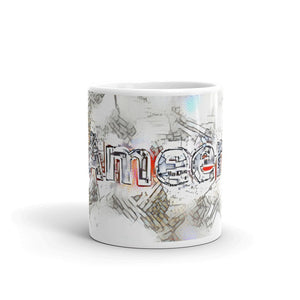 Ameer Mug Frozen City 10oz front view