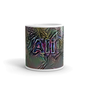 Ali Mug Dark Rainbow 10oz front view