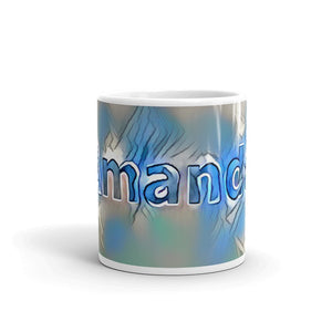 Amanda Mug Liquescent Icecap 10oz front view