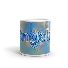 Load image into Gallery viewer, Angela Mug Liquescent Icecap 10oz front view