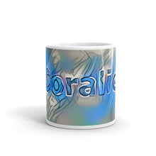 Load image into Gallery viewer, Coralie Mug Liquescent Icecap 10oz front view