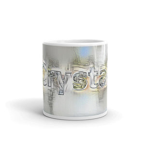 Crystal Mug Victorian Fission 10oz front view