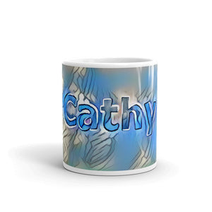 Cathy Mug Liquescent Icecap 10oz front view