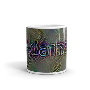 Adama Mug Dark Rainbow 10oz front view