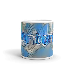 Anton Mug Liquescent Icecap 10oz front view