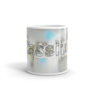 Cassius Mug Victorian Fission 10oz front view