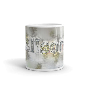 Alison Mug Victorian Fission 10oz front view