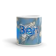 Load image into Gallery viewer, Ben Mug Liquescent Icecap 10oz front view