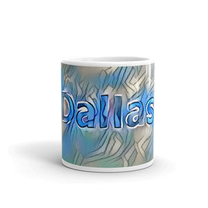 Dallas Mug Liquescent Icecap 10oz front view