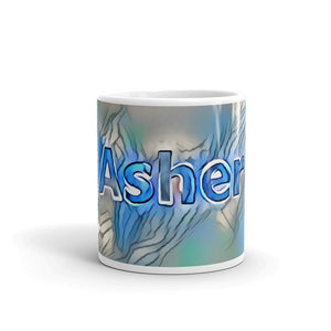 Asher Mug Liquescent Icecap 10oz front view