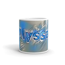 Load image into Gallery viewer, Alyssa Mug Liquescent Icecap 10oz front view