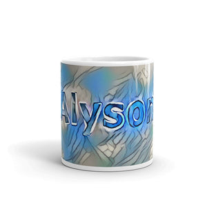 Alyson Mug Liquescent Icecap 10oz front view