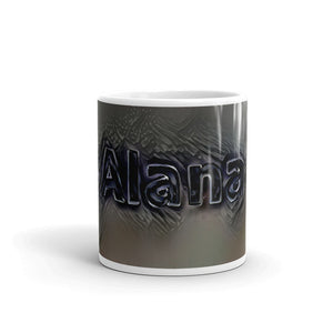 Alana Mug Charcoal Pier 10oz front view