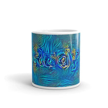 Load image into Gallery viewer, Rudy Mug Night Surfing 10oz front view