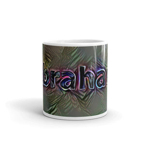 Abraham Mug Dark Rainbow 10oz front view