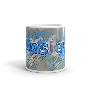 Ansley Mug Liquescent Icecap 10oz front view