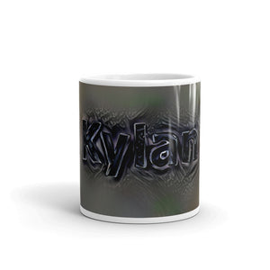 Kylan Mug Charcoal Pier 10oz front view