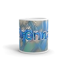 Load image into Gallery viewer, Brenna Mug Liquescent Icecap 10oz front view