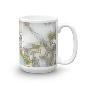 Bri Mug Victorian Fission 15oz left view