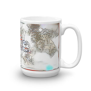 Allie Mug Frozen City 15oz left view