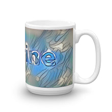 Load image into Gallery viewer, Corrine Mug Liquescent Icecap 15oz left view