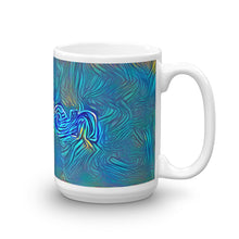 Load image into Gallery viewer, Aaron Mug Night Surfing 15oz left view