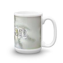 Load image into Gallery viewer, Callen Mug Victorian Fission 15oz left view