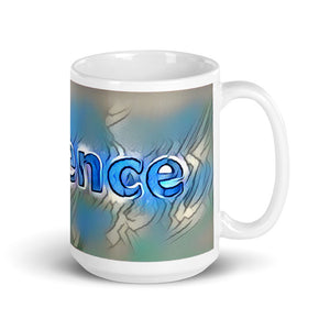 Cadence Mug Liquescent Icecap 15oz left view