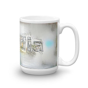 Claudia Mug Victorian Fission 15oz left view