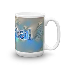 Load image into Gallery viewer, Crystal Mug Liquescent Icecap 15oz left view