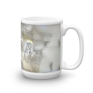 Chen Mug Victorian Fission 15oz left view