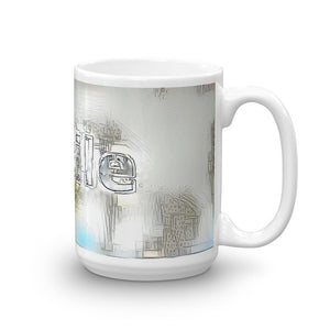 Cecile Mug Victorian Fission 15oz left view