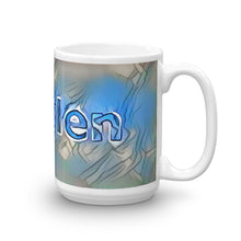 Load image into Gallery viewer, Braylen Mug Liquescent Icecap 15oz left view