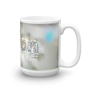 Devon Mug Victorian Fission 15oz left view