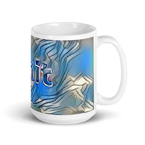 Amit Mug Liquescent Icecap 15oz left view