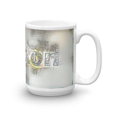 Load image into Gallery viewer, Braxton Mug Victorian Fission 15oz left view