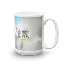 Load image into Gallery viewer, Alesha Mug Victorian Fission 15oz left view